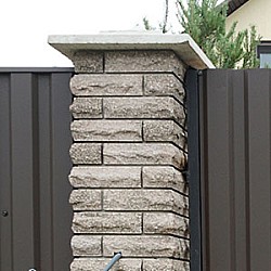 Daszki i nakrycia na mur